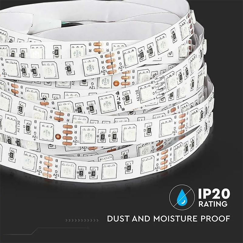 BANDA LED SMD5050 60LED/M ROSU IP20 5M [11]
