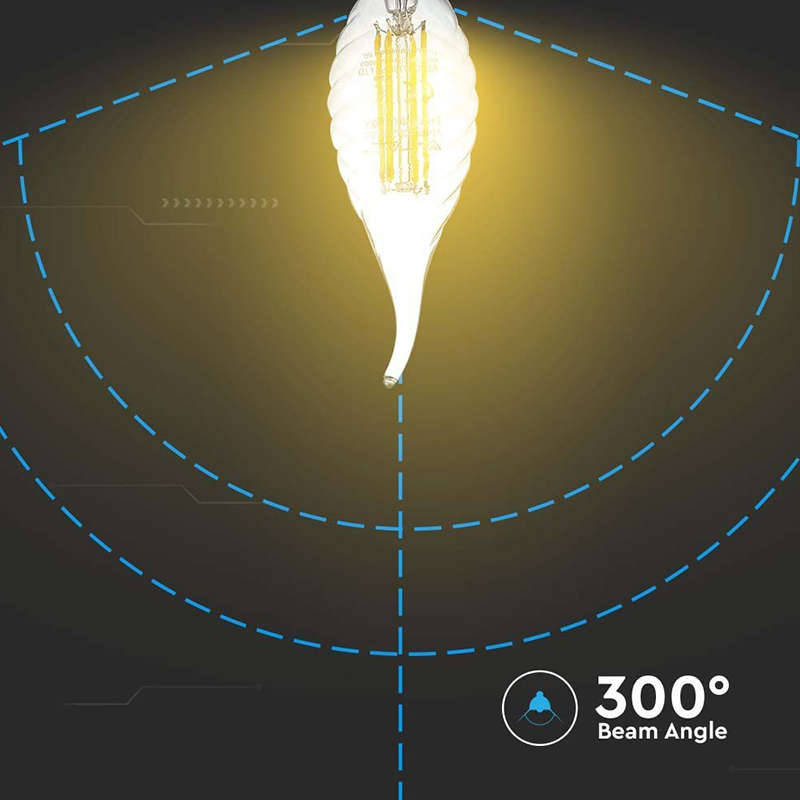 BEC E14 CU FILAMENT LED 4W 6500K MODEL SPIRALA [6]