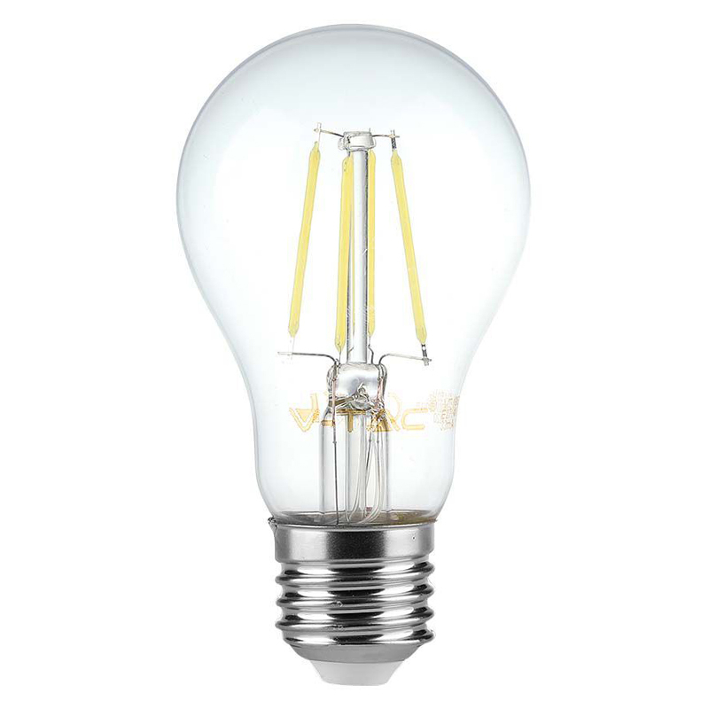 BEC E27 A60 CU FILAMENT DIMABIL LED 8W 3000K ALB CALD [2]