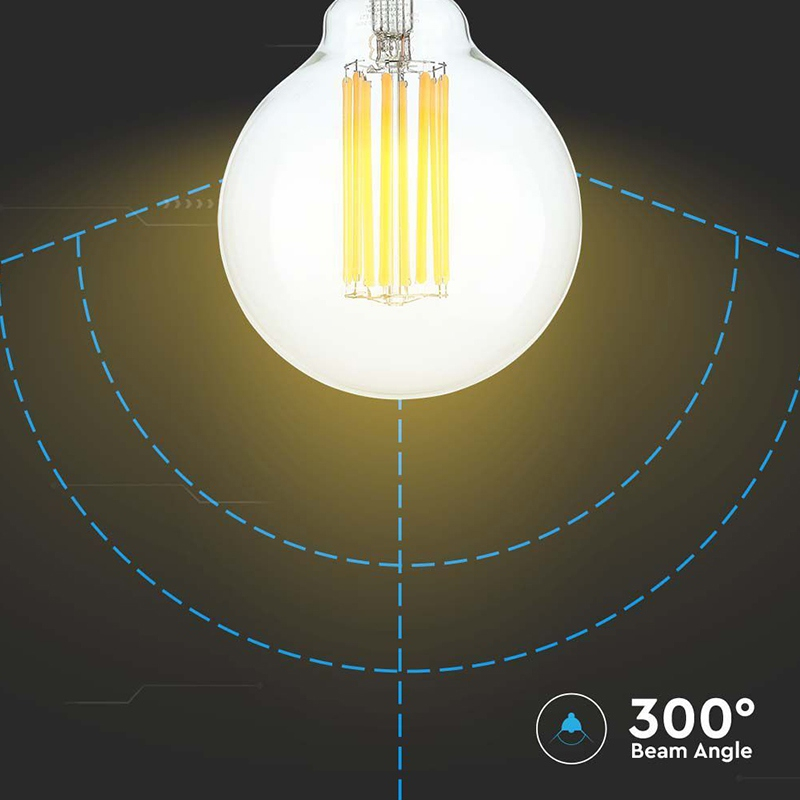 BEC E27 G95 CU FILAMENT LED 6W 2700K [6]