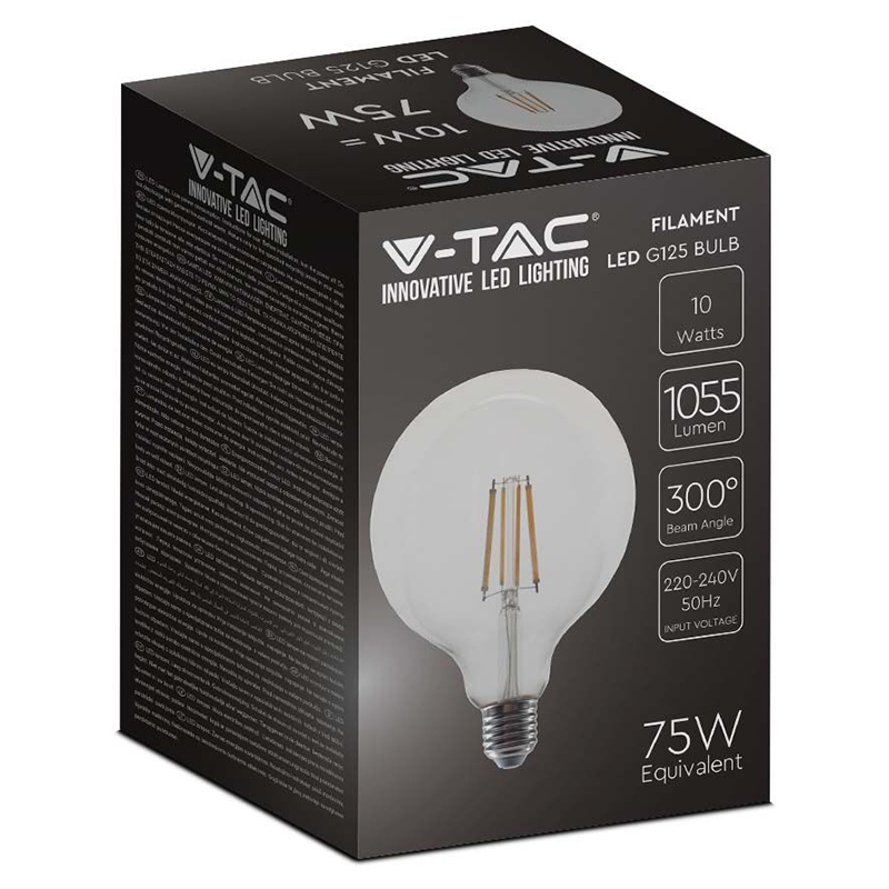 BEC G125 E27 10W CU FILAMENT 3000K [3]