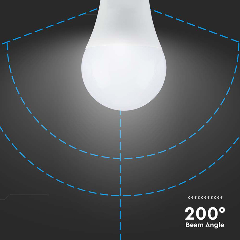 BEC LED A65 E27 17W 3000K ALB CALD [7]