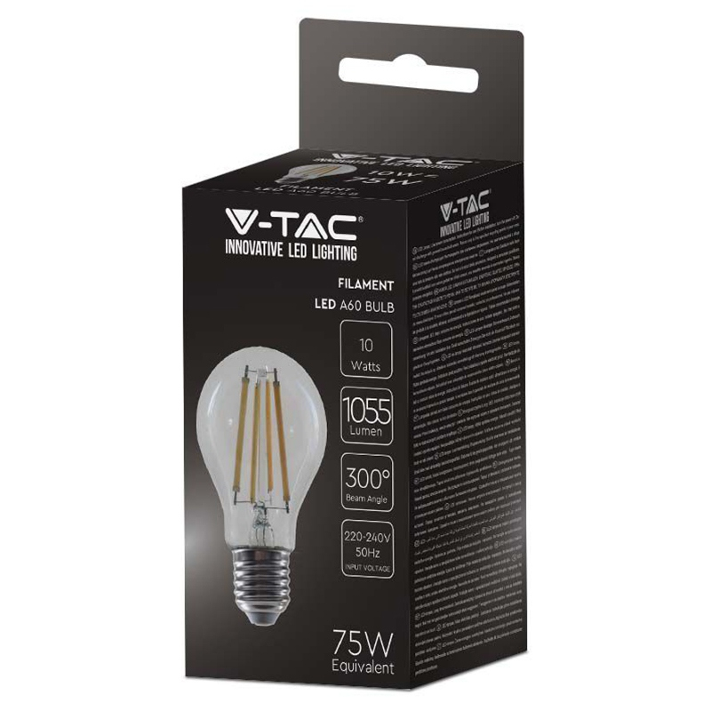BEC LED A67 E27 10W CU FILAMENT 6500K [3]