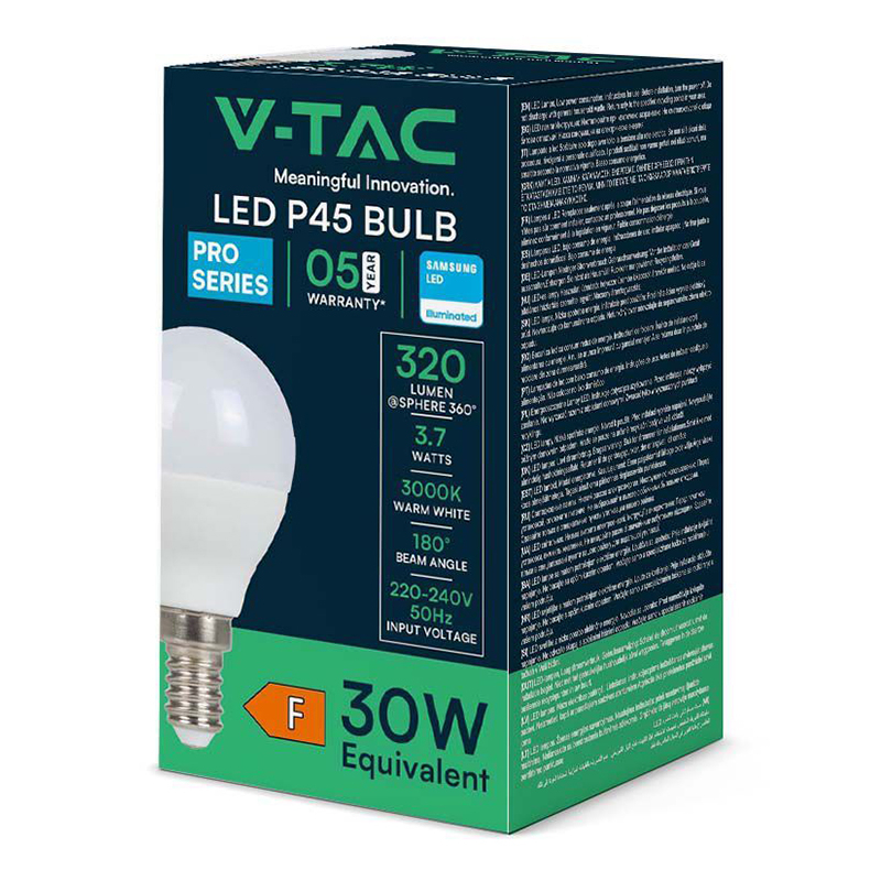 BEC LED E14 P45 3.7W 4000K CIP SAMSUNG [3]