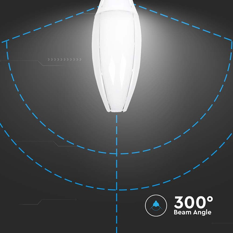 BEC LED E40 60W 6500K ALB RECE, CIP SAMSUNG [6]