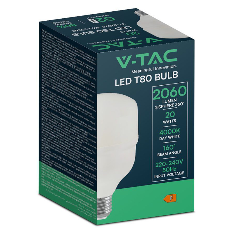 BEC LED T80 E27 20W 4000K ALB NEUTRU [3]