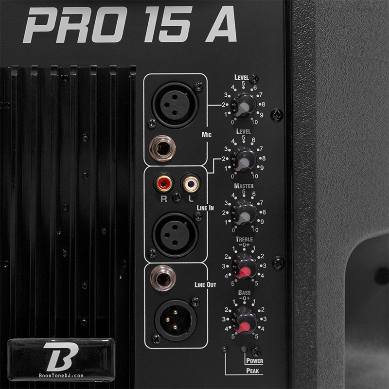 BOXA ACTIVA 400W RMS 15''/38CM [3]