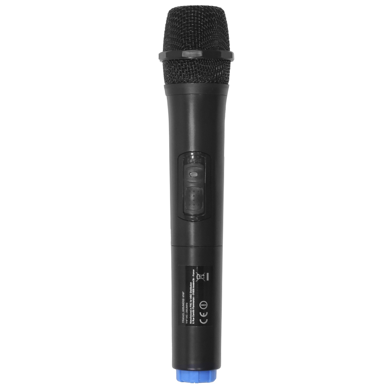 BOXA PORTABILA 15''/38CM + TWEETER 350W BT/USB/FM/SD + 2MIC VHF [6]