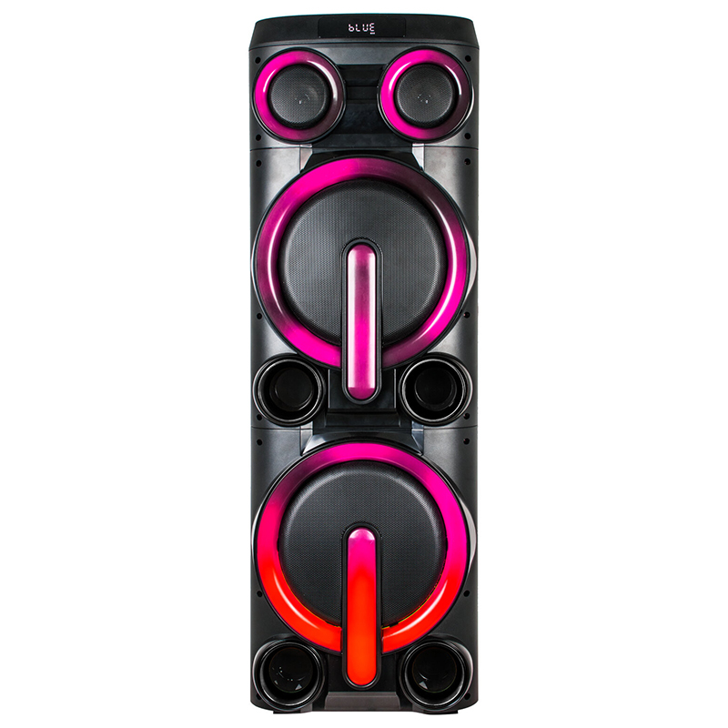 BOXA PORTABILA 2X10" BLUETOOTH/AUX/USB + MIC WIRELESS UHF [2]
