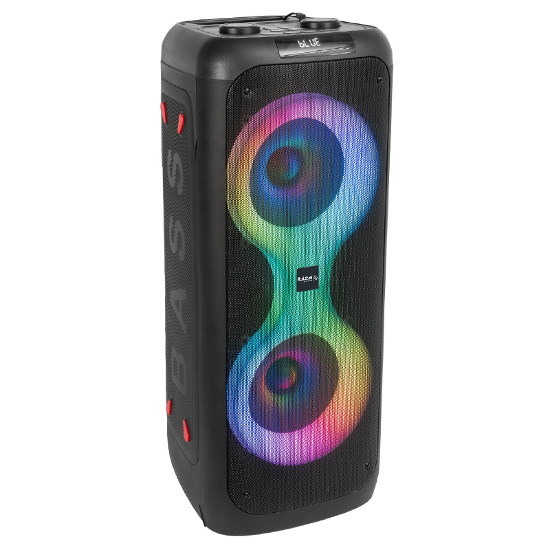 BOXA PORTABILA 2X8"/20CM 200W RMS CU USB/SD/BLUETOOTH [3]
