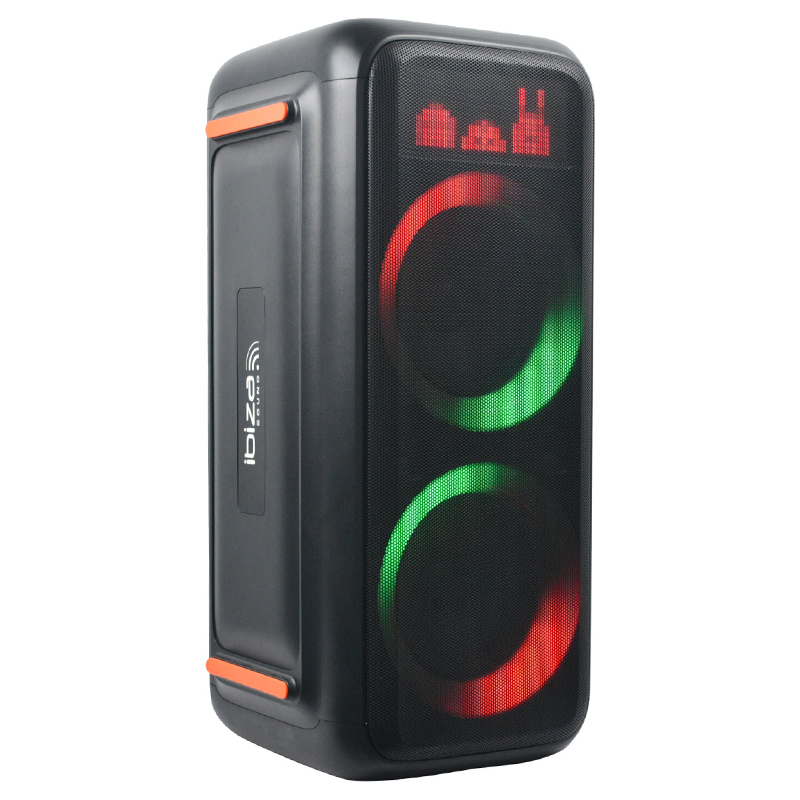 BOXA PORTABILA 2X8"/20CM 300W TWS BT/FM/USB/MSD [2]