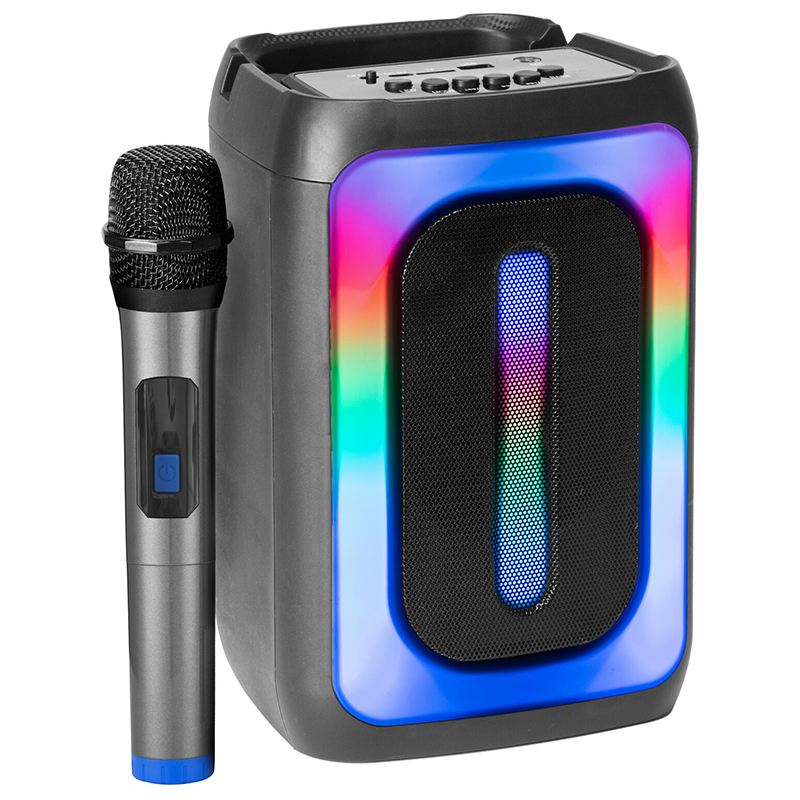 BOXA PORTABILA 4"/10CM 25W TWS BT/FM/USB/MSD [2]