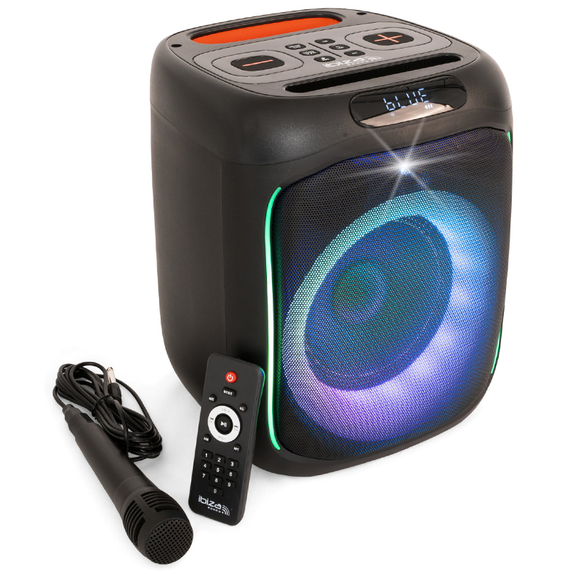 Boxă Portabilă 6.5" 16cm 100W BT/FM/USB/MSD [2]