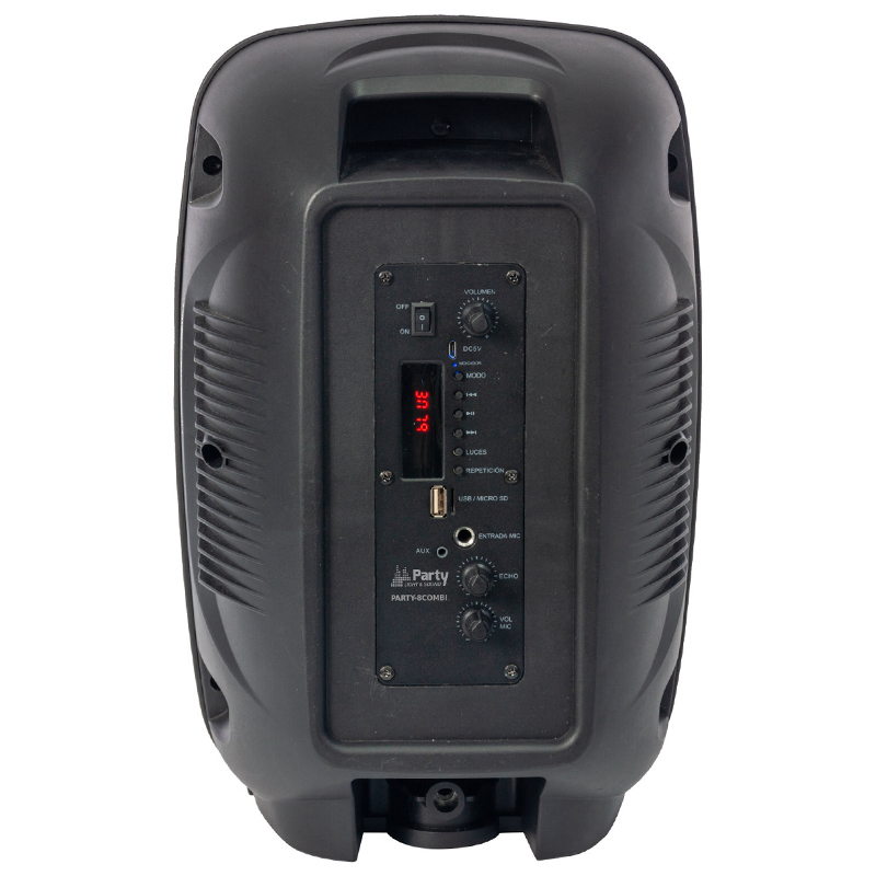 BOXA PORTABILA 8"/20CM CU USB/SD/BT/FM [5]