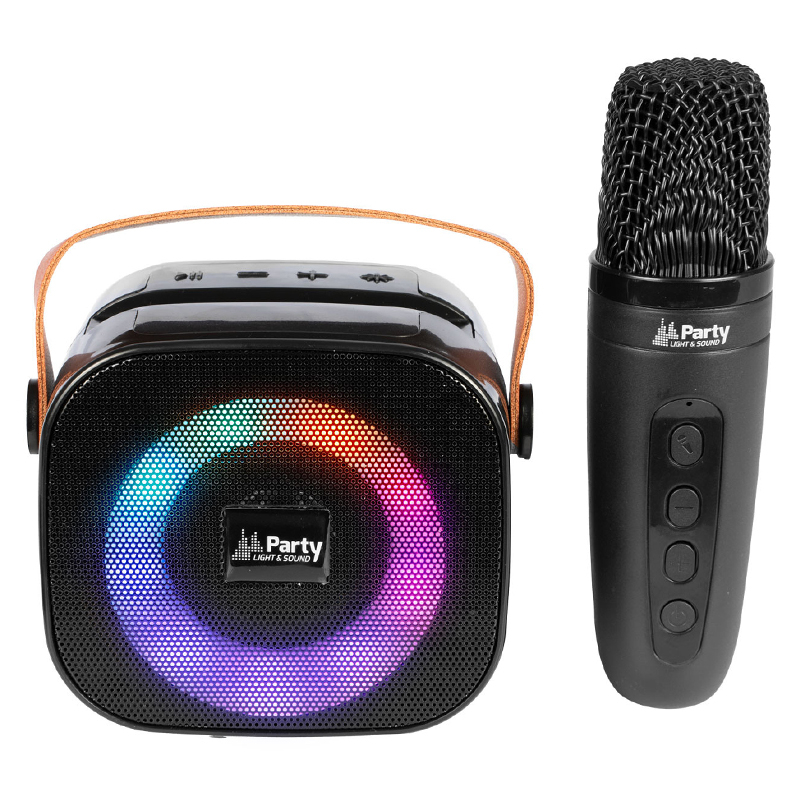 BOXA PORTABILA KARAOKE CU 1 MICROFON FUNCTIE BT/USB/TWS [3]