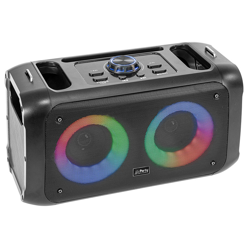 BOXA PORTABILA TWS 2X3"/8CM ILUMINATA LED [2]