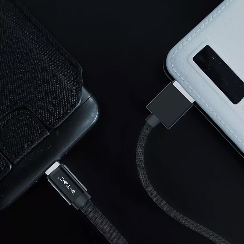 CABLU MICRO USB 1M RUBY EDITION - NEGRU [4]