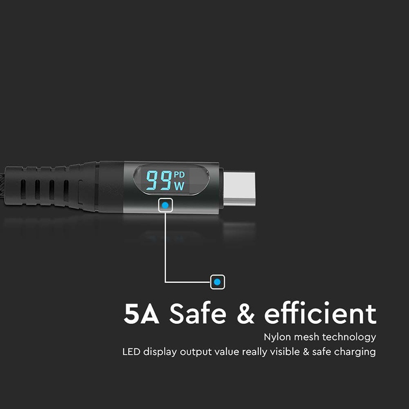 CABLU TIP C - TIP C 1M CU AFISAJ [5]