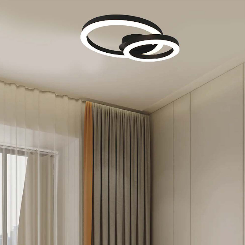 CANDELABRU LED 20W 3000K 45X10.5CM - NEGRU [7]