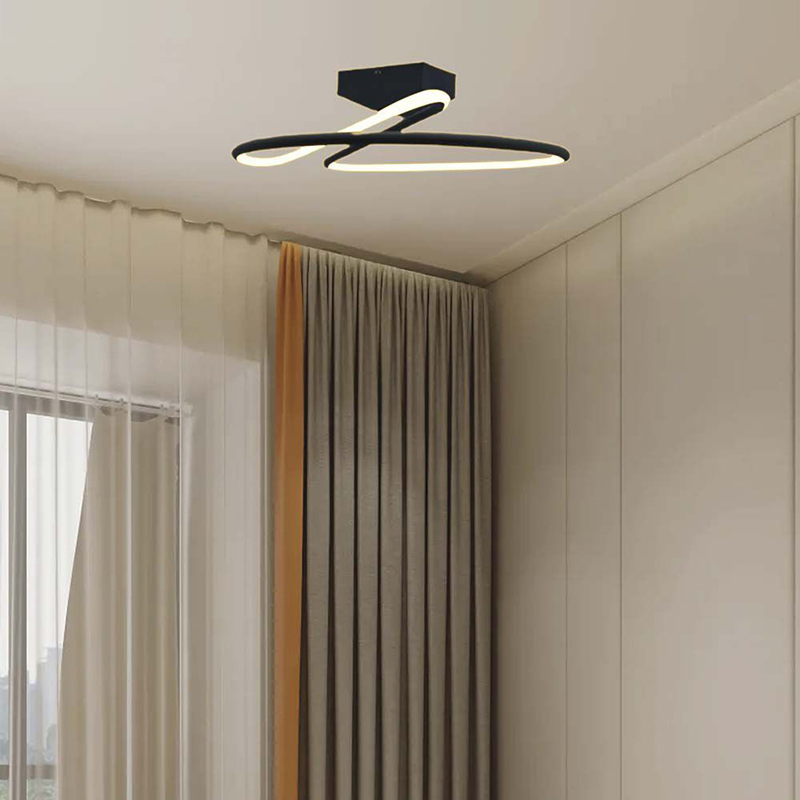 CANDELABRU LED 20W 4000K 25X13CM - NEGRU [6]