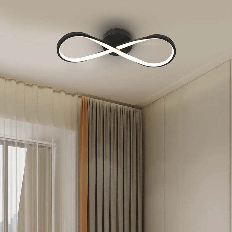 CANDELABRU LED 24W 3000K 52.5X18.5CM - NEGRU [7]