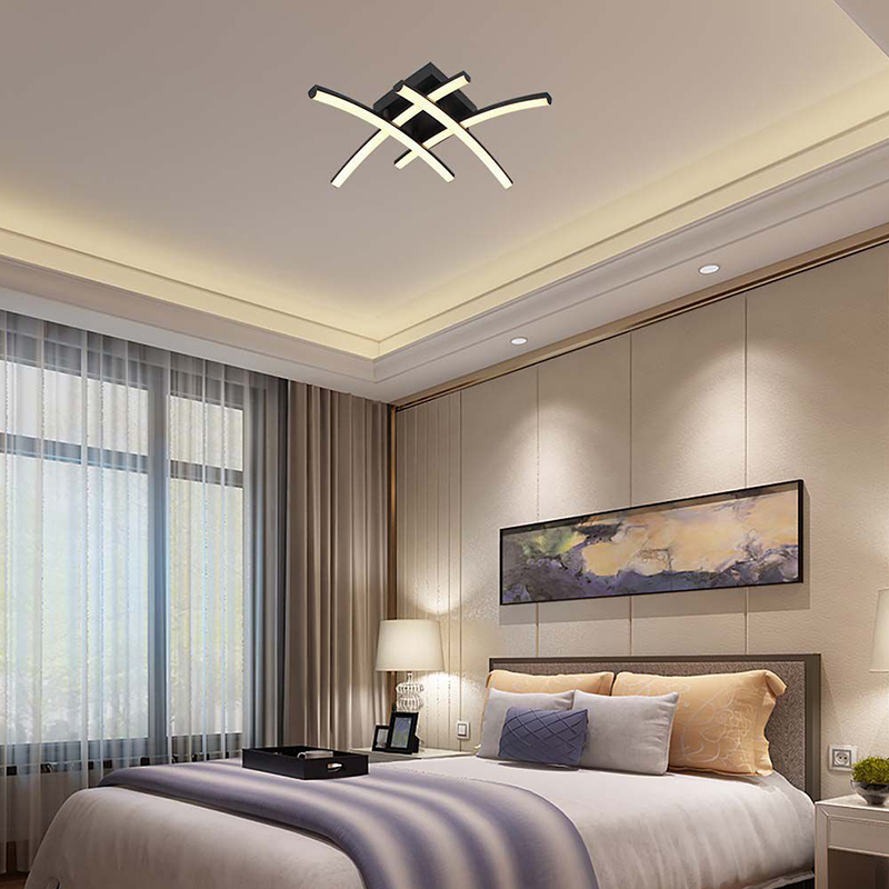 CANDELABRU LED 24W 3000K - NEGRU [6]