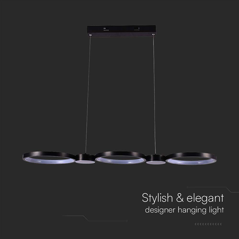 CANDELABRU LED 38W 4000K 95X100CM - NEGRU [5]