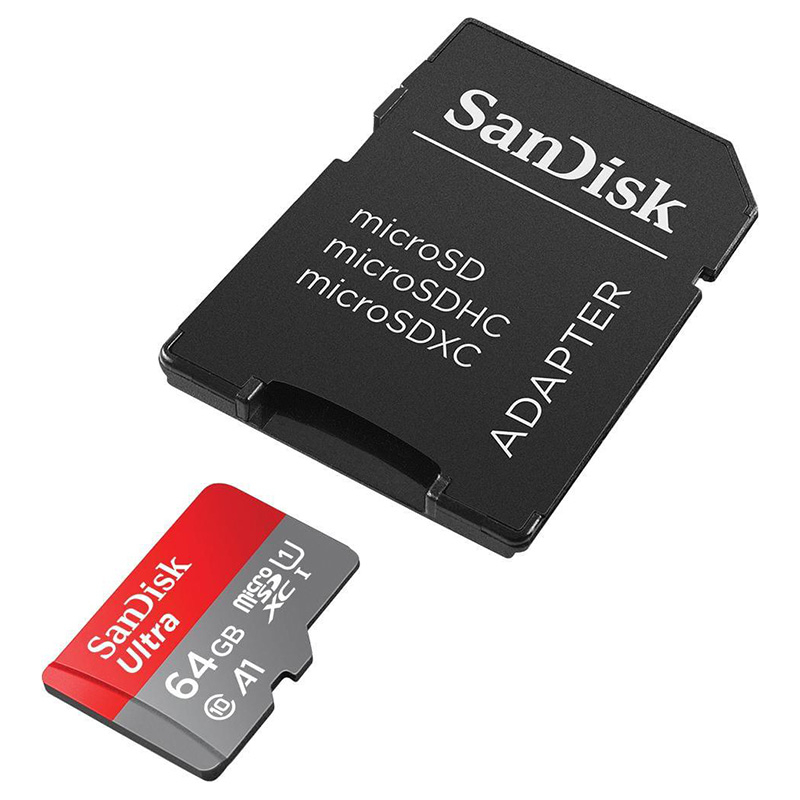 CARD MEMORIE MISROSDXC 64GB 140MB/S CL10 UHS-I SANDISK [3]