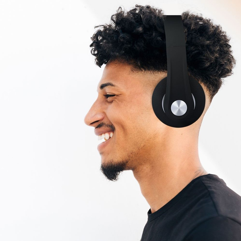 CASCA WIRELESS BLUETOOTH/MSD - NEGRU [10]