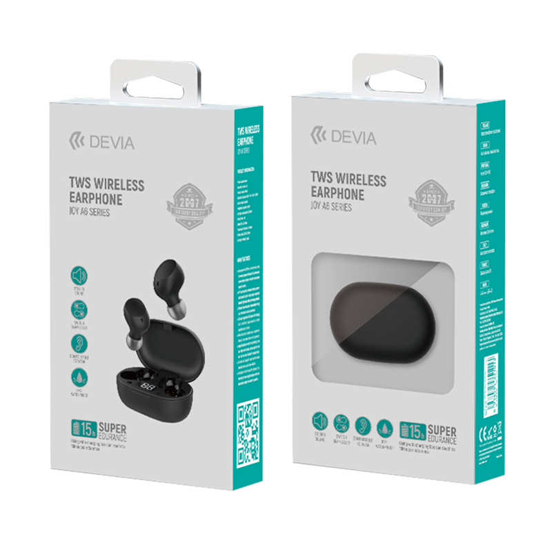 CASTI BLUETOOTH TWS IN EAR - NEGRU [6]
