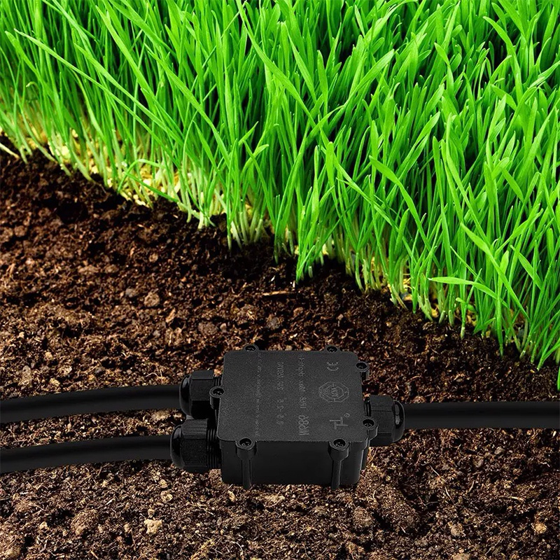 CONECTOR TERMINAL 8-12MM IP68 - NEGRU [8]