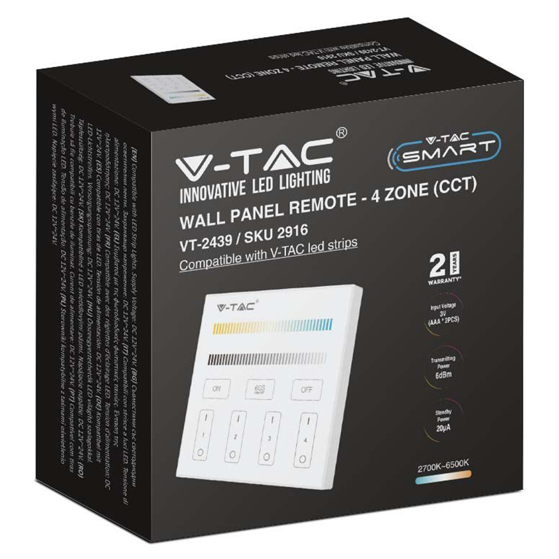 CONTROLLER BANDA LED 4 ZONE WI-FI - ALB [3]