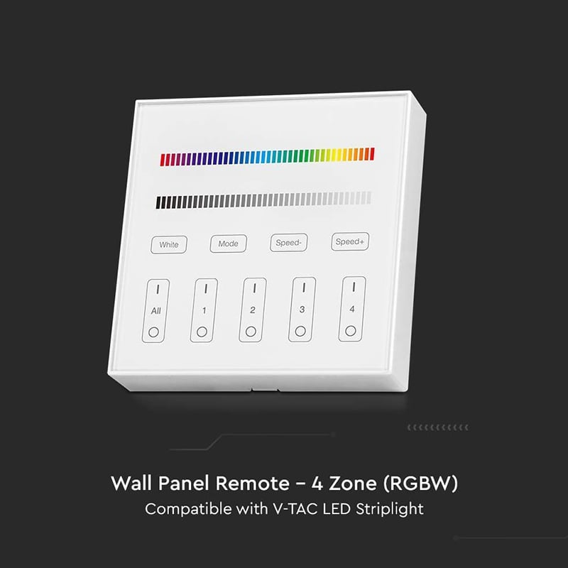 CONTROLLER BANDA LED RGB + ALB 4 ZONE WI-FI - ALB [5]