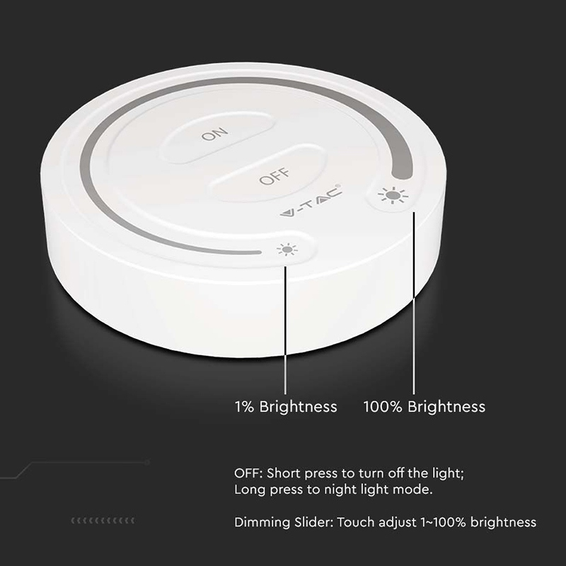 CONTROLLER BANDA LED TOUCH LUMINA ALBA - ALB [7]