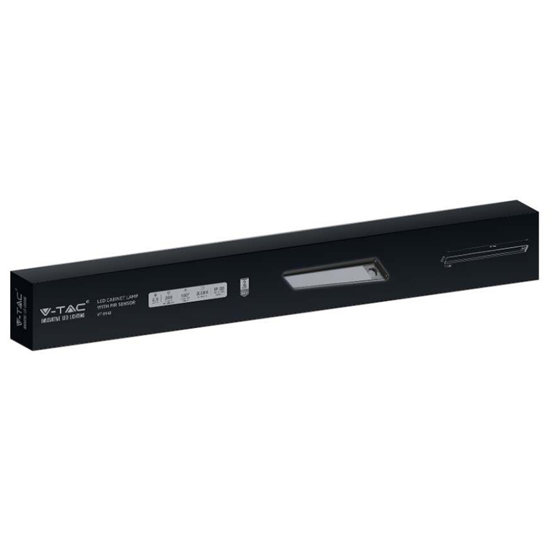 CORP ILUMINAT LED 1.5W 3000K IP20 CU SENZOR MISCARE - NEGRU [6]