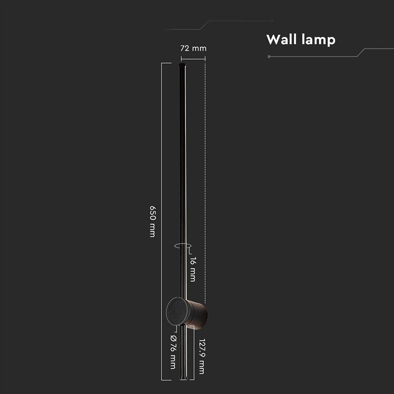 CORP ILUMINAT LED 12W 4000K IP65 - NEGRU [4]