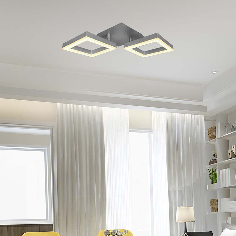 CORP ILUMINAT LED 14W 3000K ALB CALD [6]