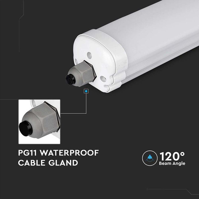 Lampa LED liniară 48W, 150 cm, 4000K, lumină neutră, IP65, SKU-216287 [13]