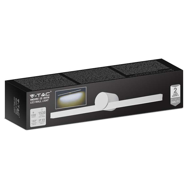 CORP ILUMINAT LED MONTAJ DEASUPRA OGLINZII 10W 4000K - ALB [3]