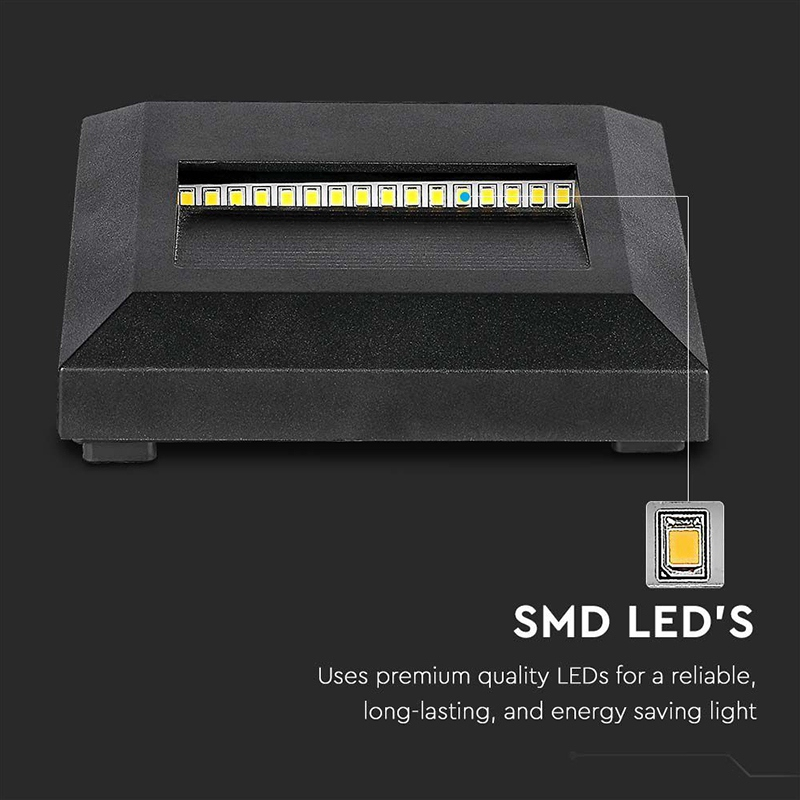 CORP ILUMINAT LED PENTRU SCARI 2W 3000K ALB CALD [13]