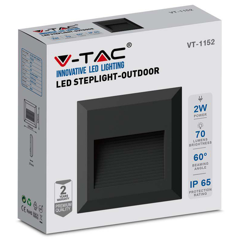 CORP ILUMINAT LED PENTRU SCARI 2W 4000K ALB NEUTRU [11]