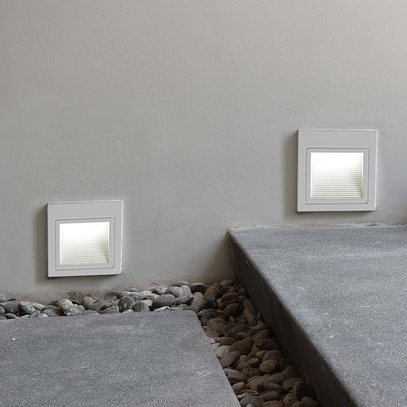 CORP ILUMINAT LED STEPLIGHT MONTAJ SCARA/PERETE 3W 4000K ALB NEUTRU [7]