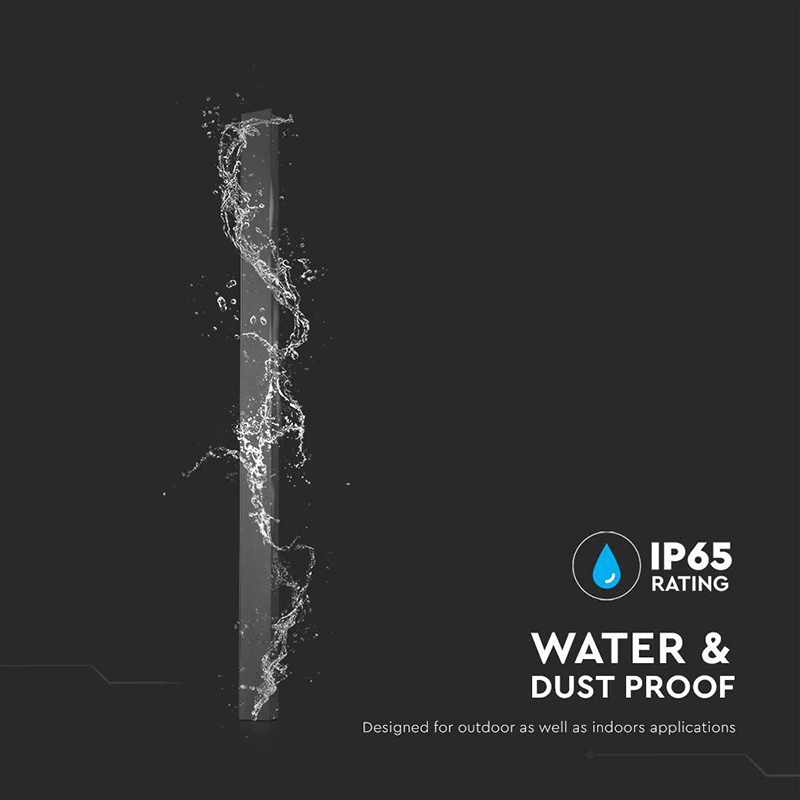 CORP ILUMINAT LINEAR 10W 3000K IP65 - NEGRU [7]