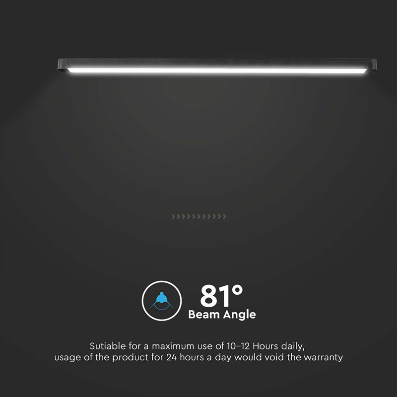 CORP LED MAGNETIC 20W 3000K - NEGRU [10]
