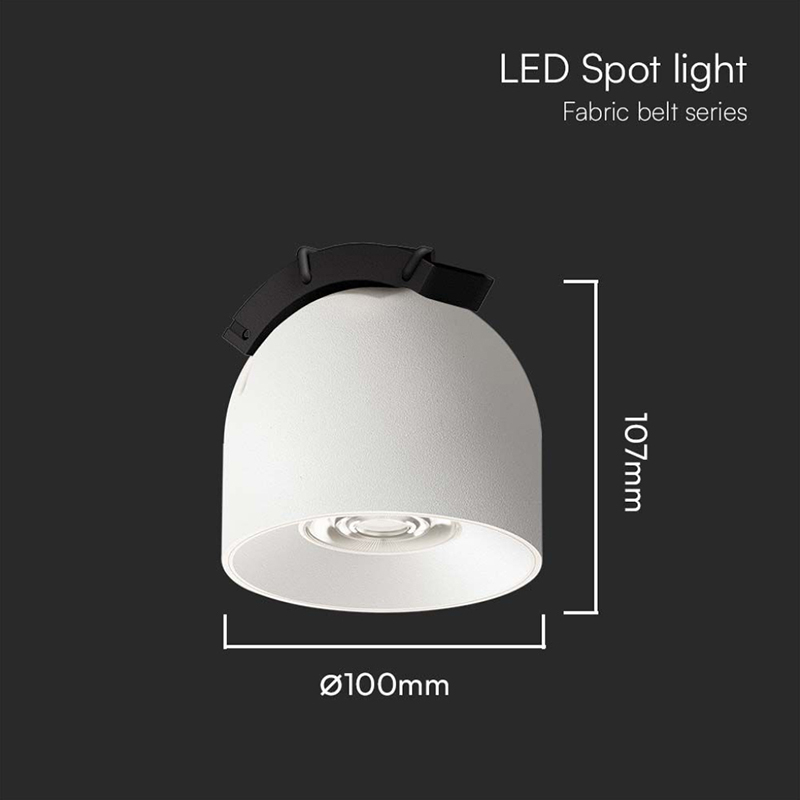 CORP LED MAGNETIC TRACKLIGHT 12W 3000K - ALB [6]