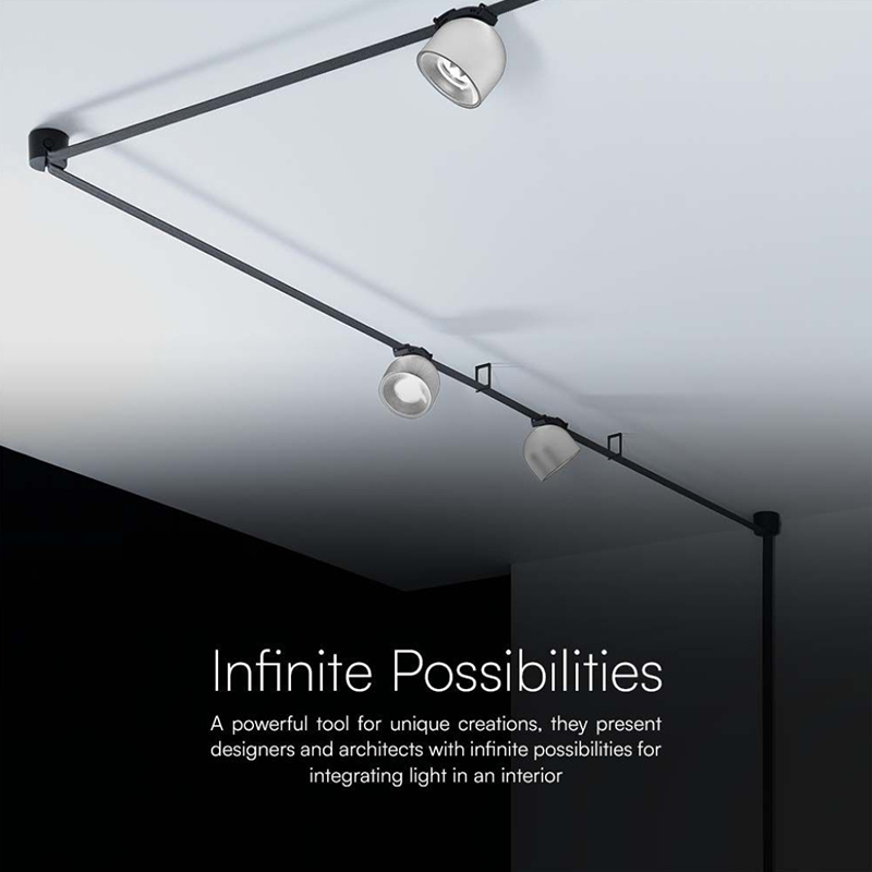 CORP LED MAGNETIC TRACKLIGHT 12W 3000K - ALB [10]