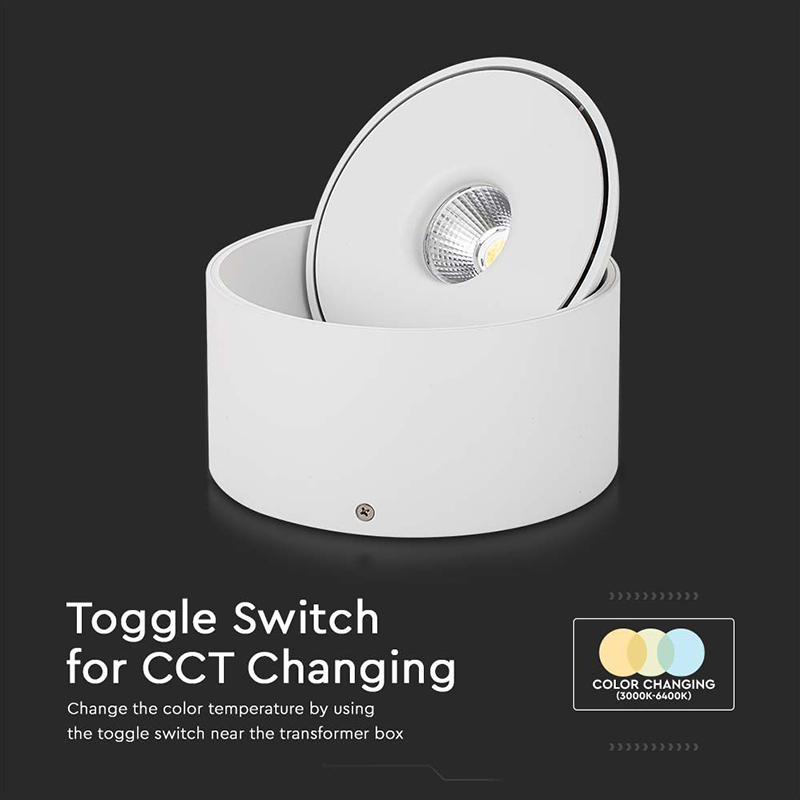 CORP LED SPOT COB 20W 3IN1 - ALB [9]