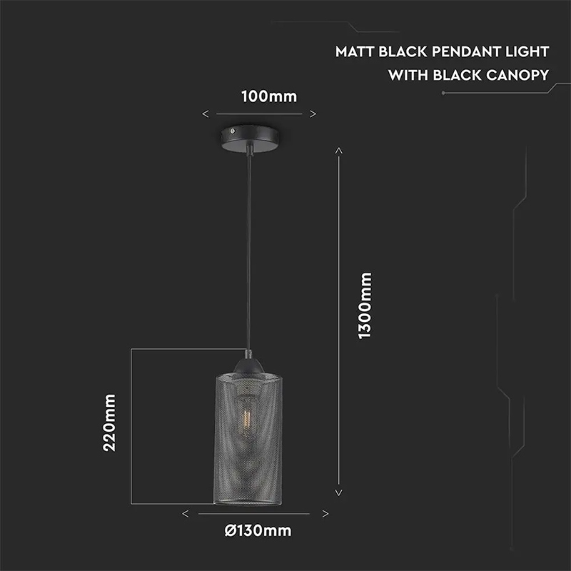 CORP SUSPENDAT PENTRU ILUMINAT MAX 60W IP20 [3]