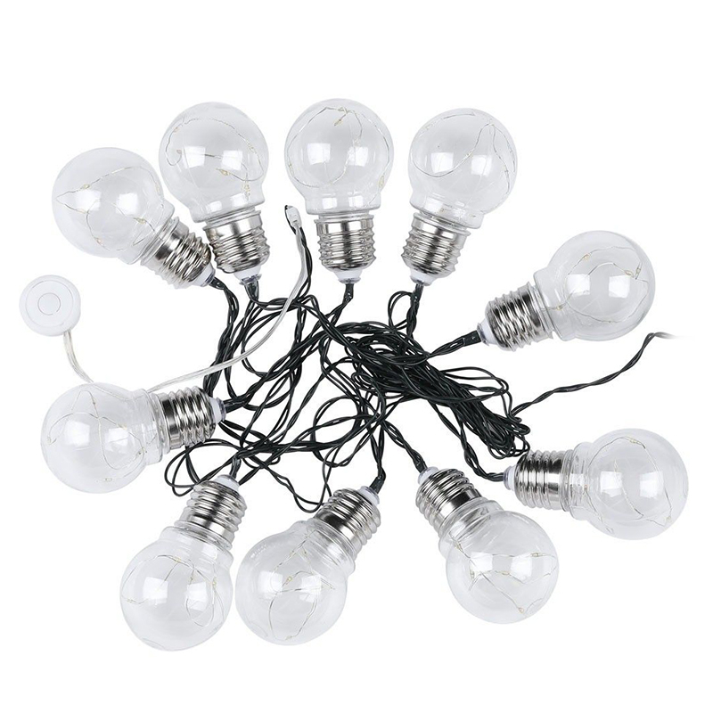 GHIRLANDA SOLARA LED 1W X 10 IP44 3000K [2]