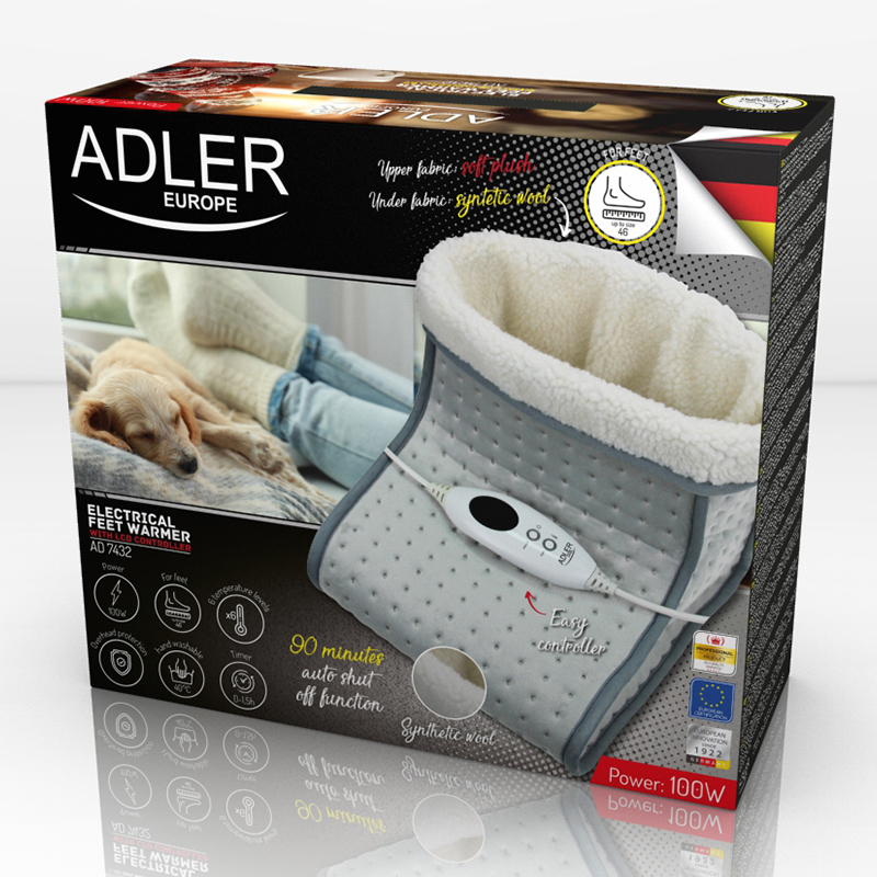 INCALZITOR ELECTRIC PICIOARE 100W ADLER [4]